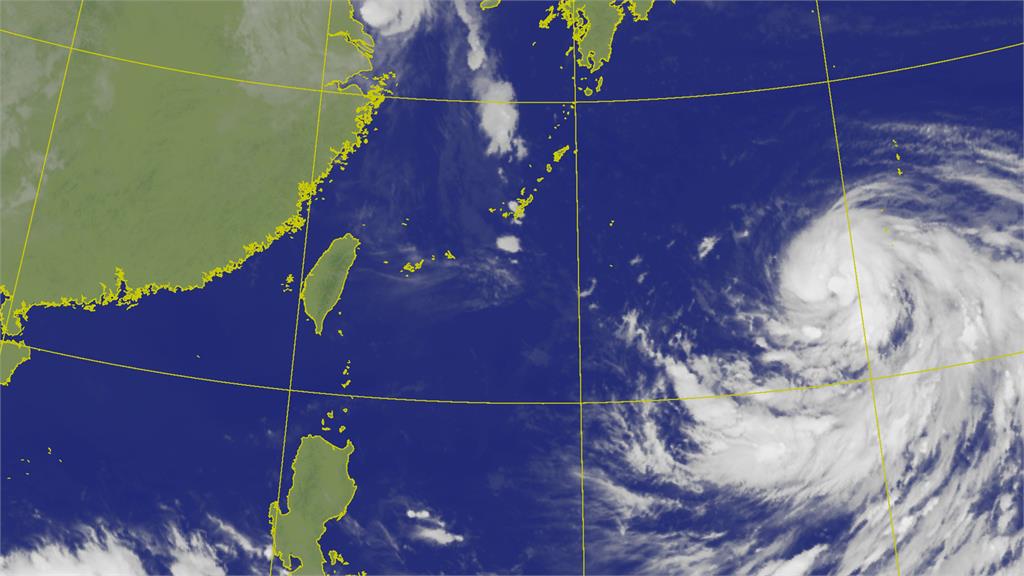 南瑪都目前距離台灣遙遠。圖／翻攝自中央氣象局