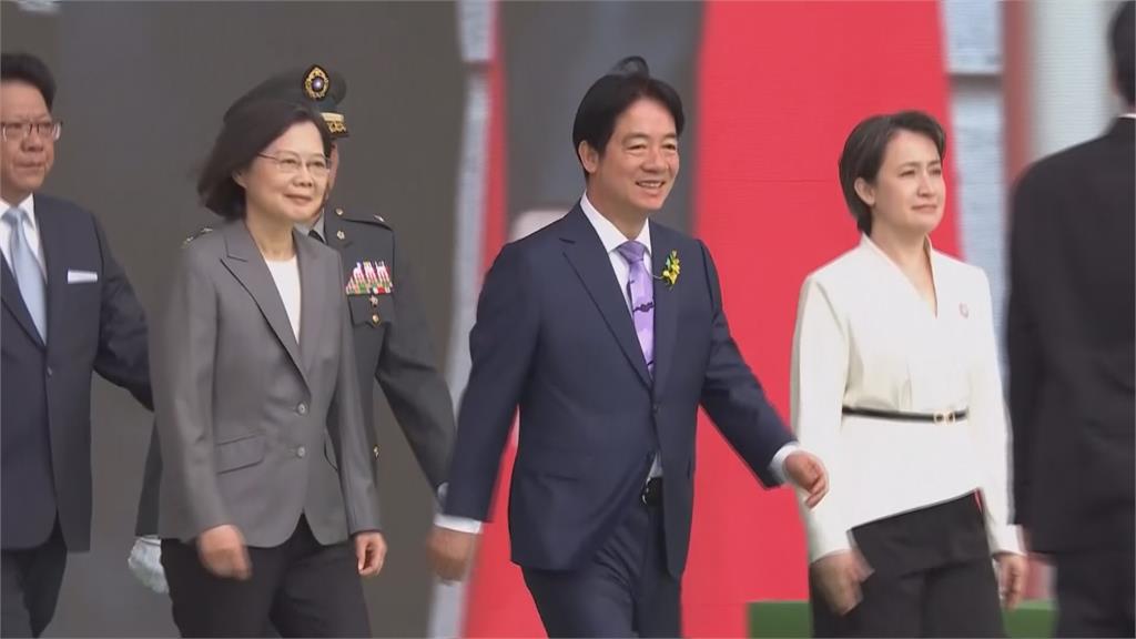 台灣新總統520就職上任，中共三天後發動環台軍演下馬威。圖／台視新聞