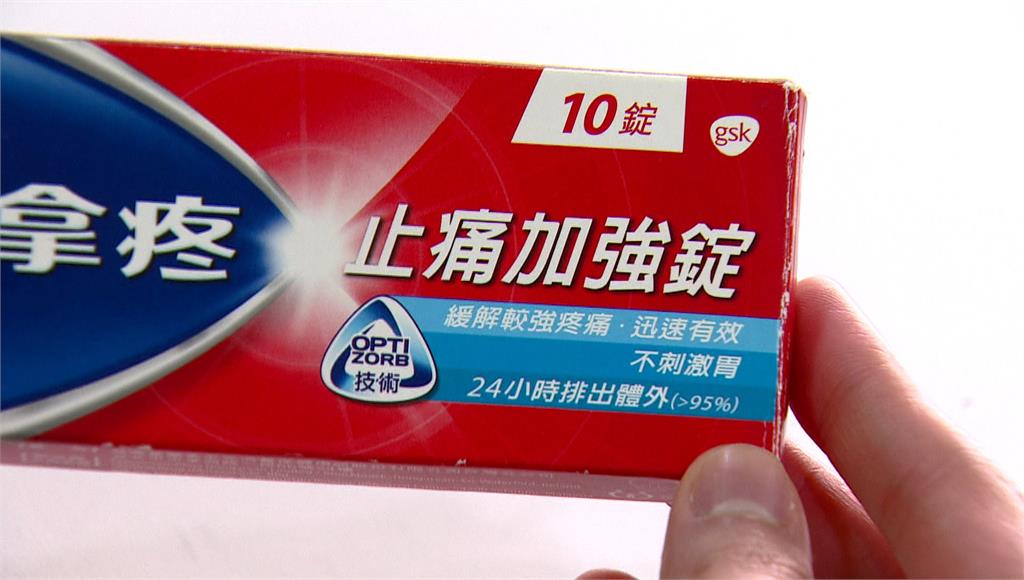 台北社區藥師開價普拿疼一盒1500元。圖／台視新聞
