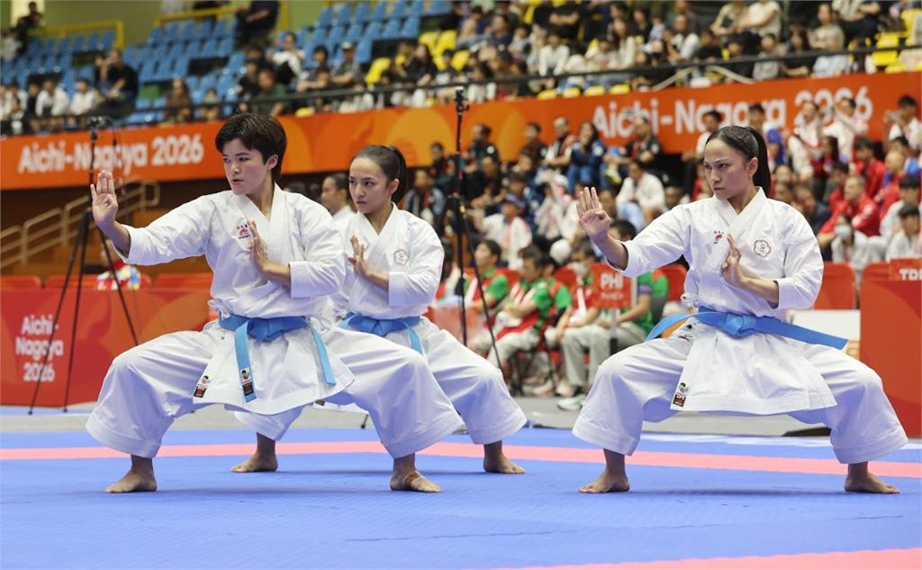 亞運／空手道形女團5比0擊退尼泊爾 中華隊再添銅牌
