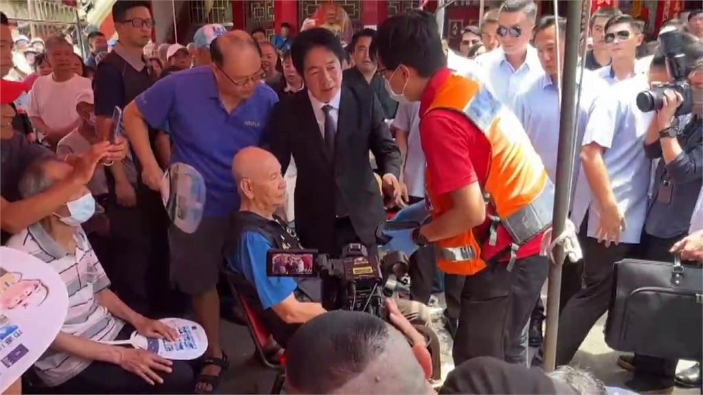 天氣炎熱！ 民眾中暑暈倒 賴總統化身「賴醫師」 