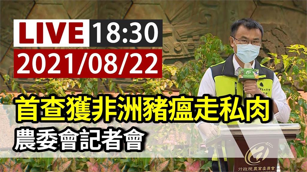 國內查獲首例非洲豬瘟肉製品 陳吉仲18:30說明