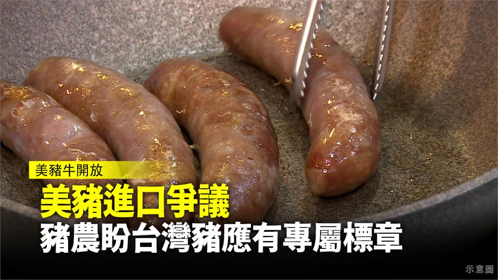 美豬進口爭議 豬農盼台灣豬應有專屬標章