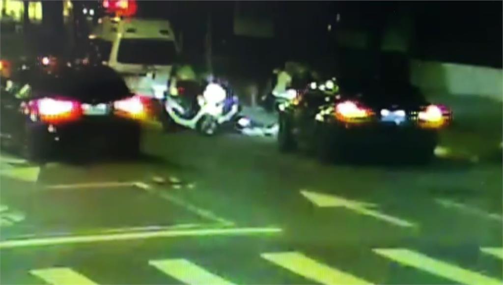 26日晚間，台北市萬華有一名愛爾蘭籍男子突然倒臥在路上，經過搶救仍不治身亡。圖／台視新聞