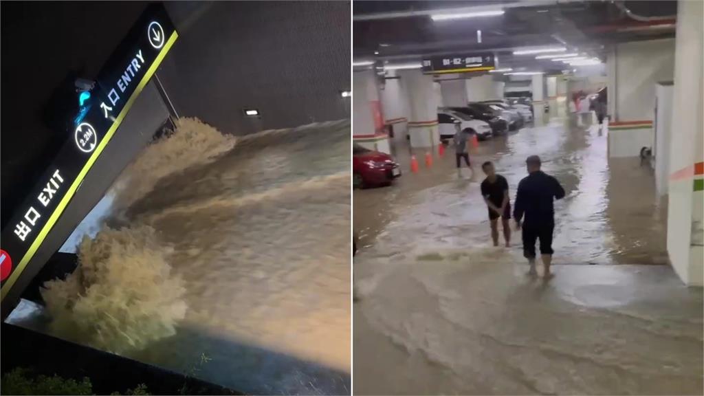 蘇澳煙波大飯店地下停車場多車慘遭泡水 集團承諾理賠補償