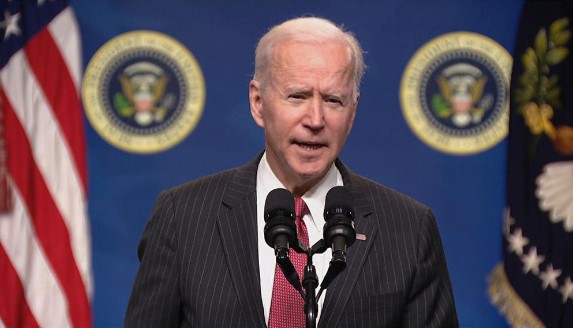 美國總統拜登（Joe Biden）表示，美方將永遠尊重烏克蘭獲得國際承認的邊界。圖／美聯社（資料畫面）