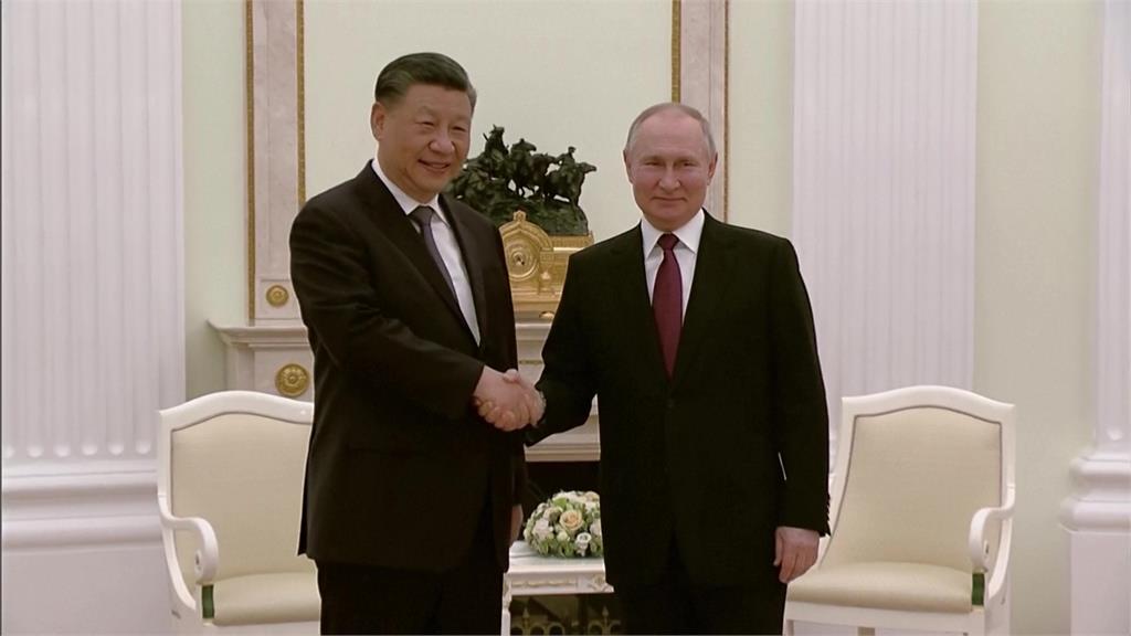 中國國家主席習近平、俄羅斯總統普亭。圖／路透社