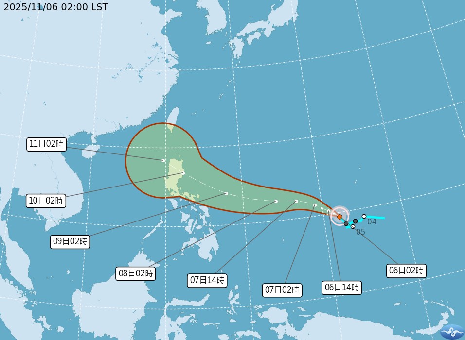 鳳凰颱風凌晨生成 「不排除直接登陸撲台」影響時間曝