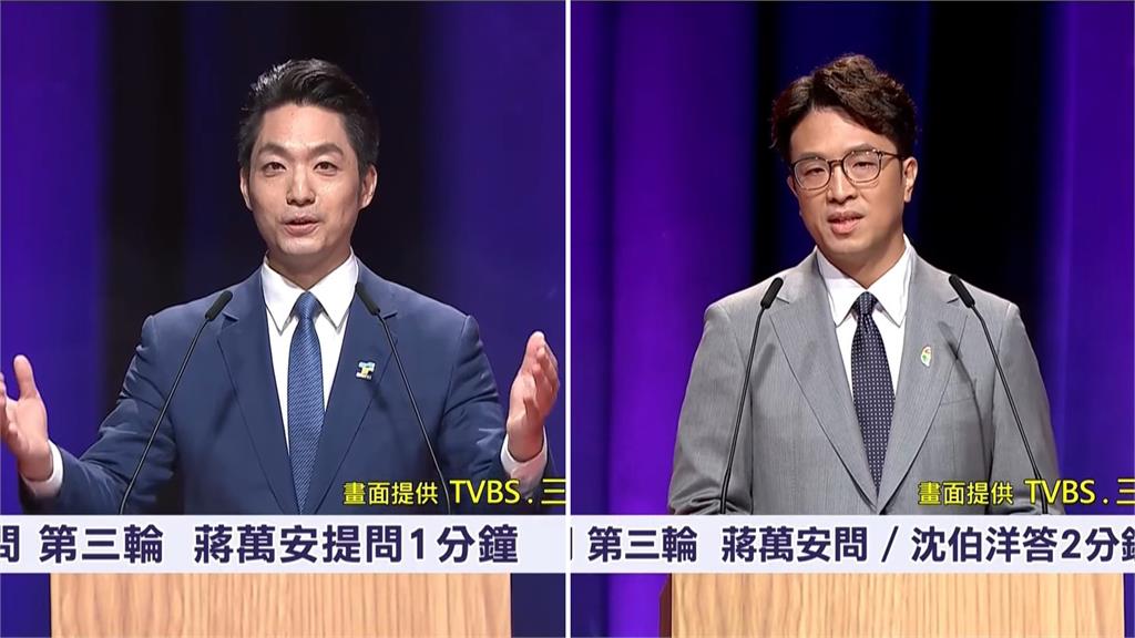 蔣萬安「連9問」沈伯洋稱多是中央事務：還是你回來當立委.我當市長