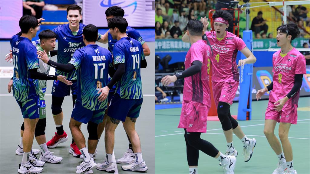 台中連莊擊敗桃園雲豹飛將，奪開季二連勝。圖／翻攝自FB@TPVL 台灣職業排球聯盟、台中連莊提供