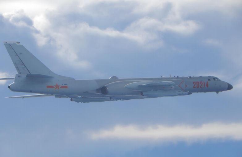 中國國防部18日高調開記者會，宣布將在台灣海峽舉行海空實戰演練。示意圖：空軍司令部提供
