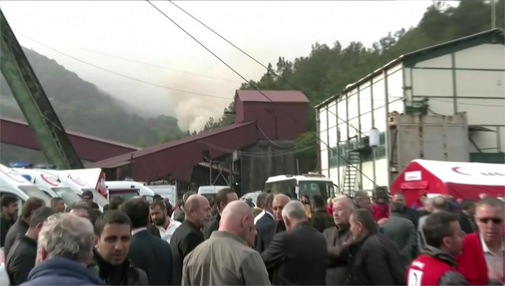 土耳其礦場發生爆炸。圖／路透社