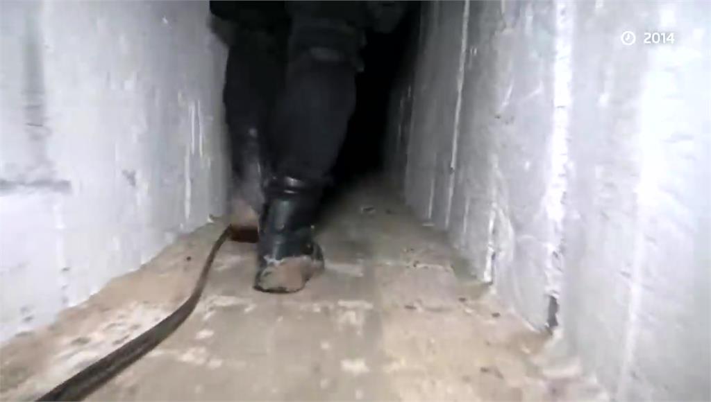 哈瑪斯的地下隧道有「加薩地鐵」之稱。圖／美聯社、路透社、CNN