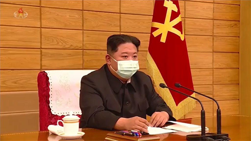 北韓領導人金正恩。圖／翻攝自AP Direct（資料畫面）