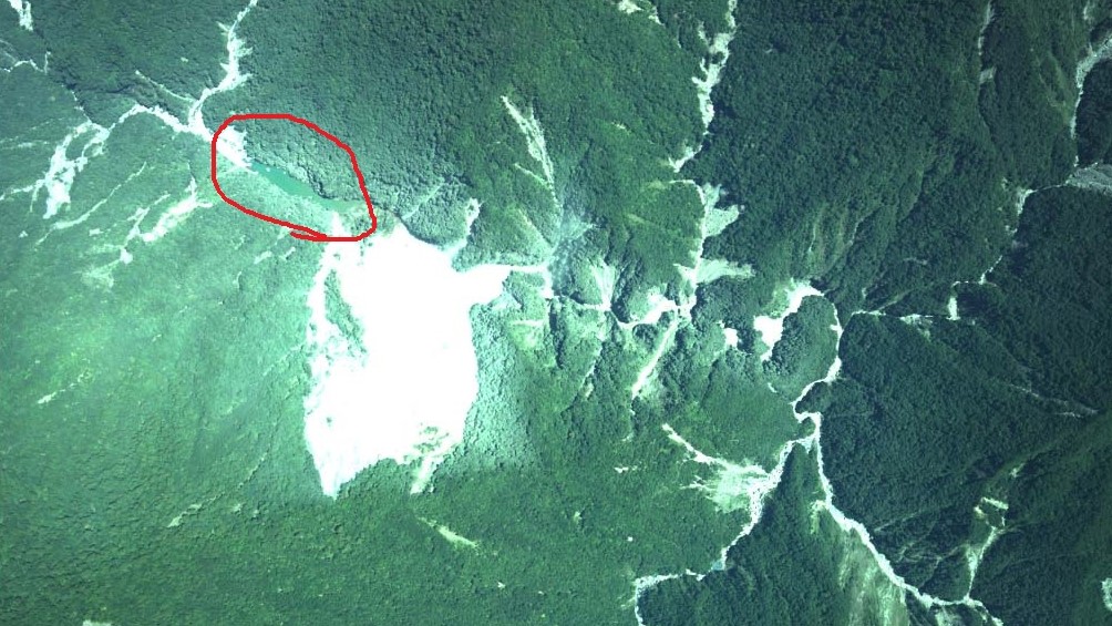 颱風季將近...花蓮萬里溪上游出現堰塞湖 位置更深山、無路徑可達