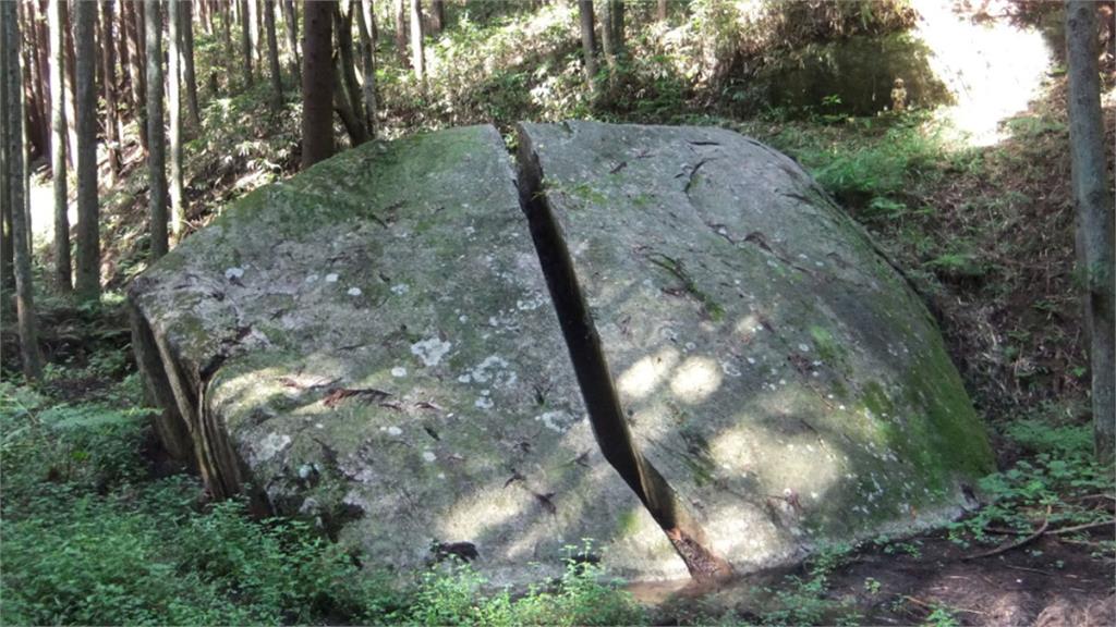 奈良市柳生之里有一塊巨石受到矚目。圖：翻社自柳生觀光協會