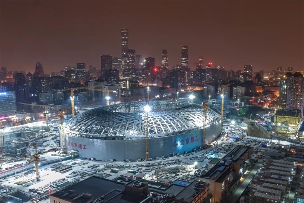 北京工人體育場，原為2023亞洲盃的場地之一。圖／翻攝自亞洲盃中國組委會微博