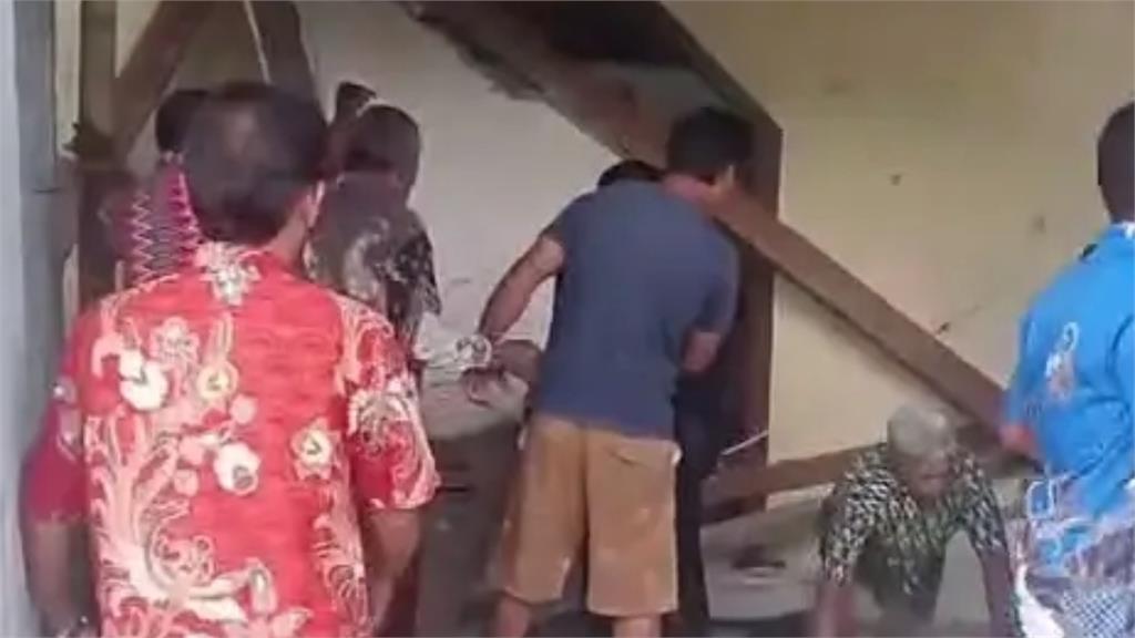 印尼發生6.0地震，造成29人受傷。圖／翻攝自印尼國家災害管理局