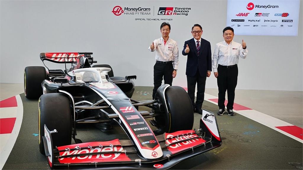 F1 Haas車隊宣布與TOYOTA GAZOO Racing建立合作夥伴關係。圖／翻攝自X@HaasF1Team