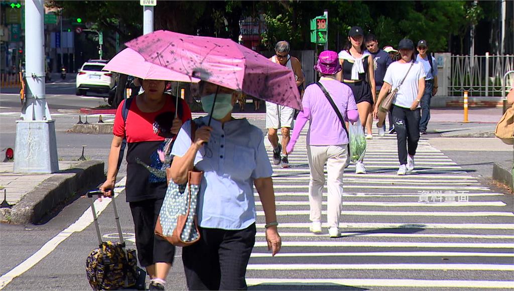 更熱！今高溫飆36度 大台北、山區午後防雨「恐伴雷電、冰雹」