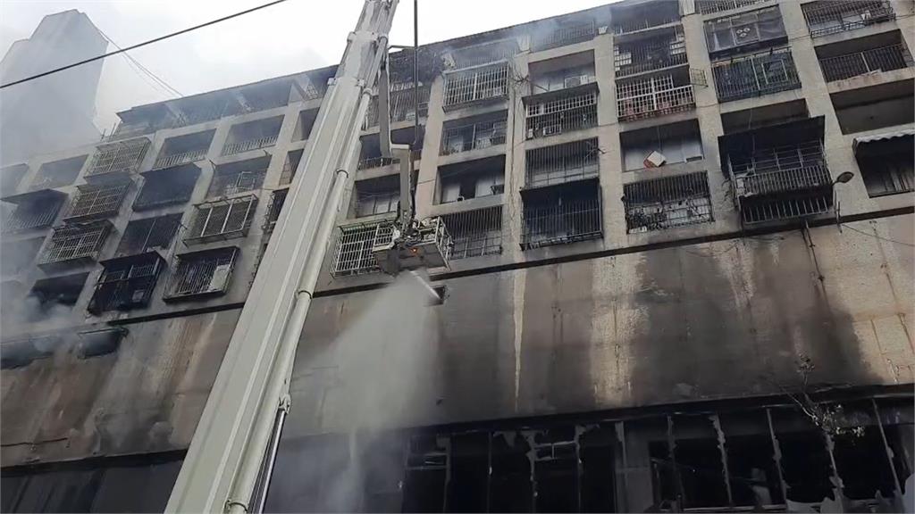 高雄城中城大樓上月發生嚴重火災，釀46人死亡。圖／台視新聞（資料畫面）
