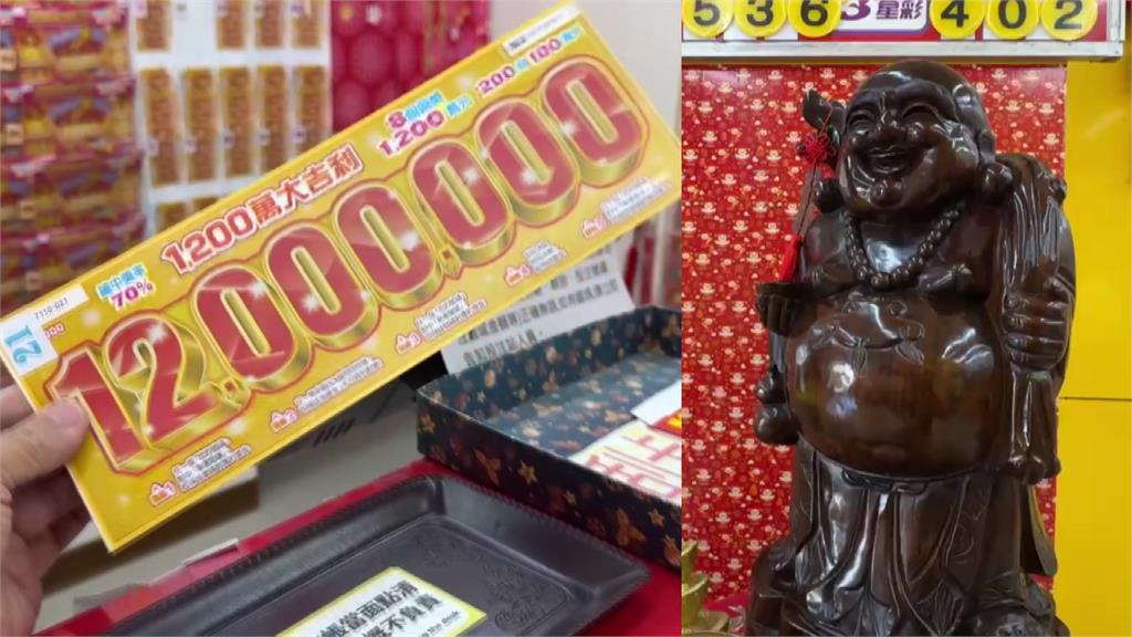 邊刮邊摸彌勒佛肚子！ 越南移工刮刮樂中1200萬元頭獎