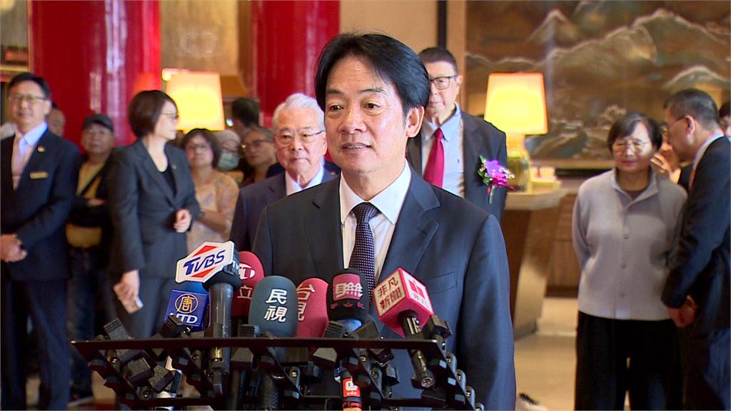 蕭美琴赴歐演說 賴清德大讚：台灣應自信走向國際