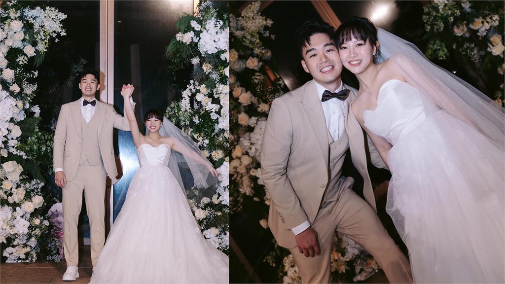 王齊麟十元婚禮辦「寶寶性別趴」 李洋當證婚人喊：終於有人收服他了