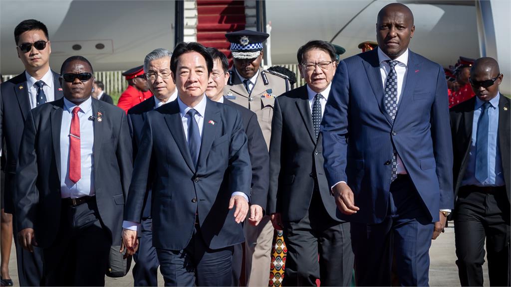 賴清德出訪史瓦帝尼 總統府：走向世界是台灣人的天賦人權