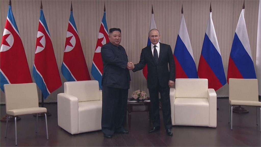 俄國總統普亭及北韓領導人金正恩，將會面進行會談。圖／畫面攝自AP