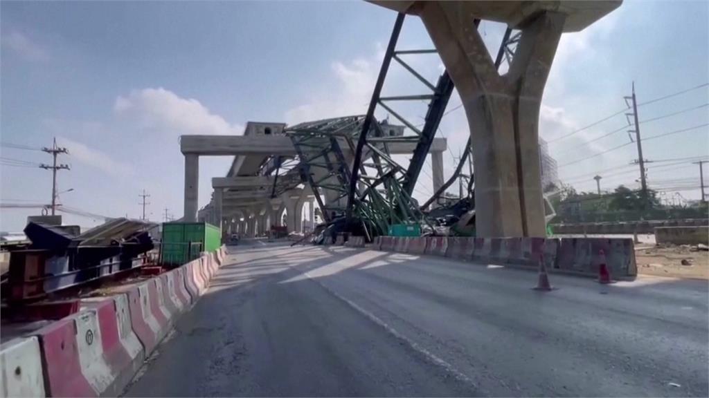 兩天內發生兩起！泰國再爆起重機掉落砸車釀2死