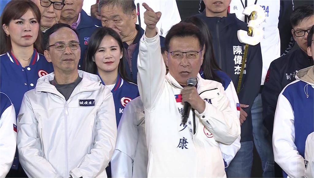 國民黨副總統候選人趙少康。圖／台視新聞