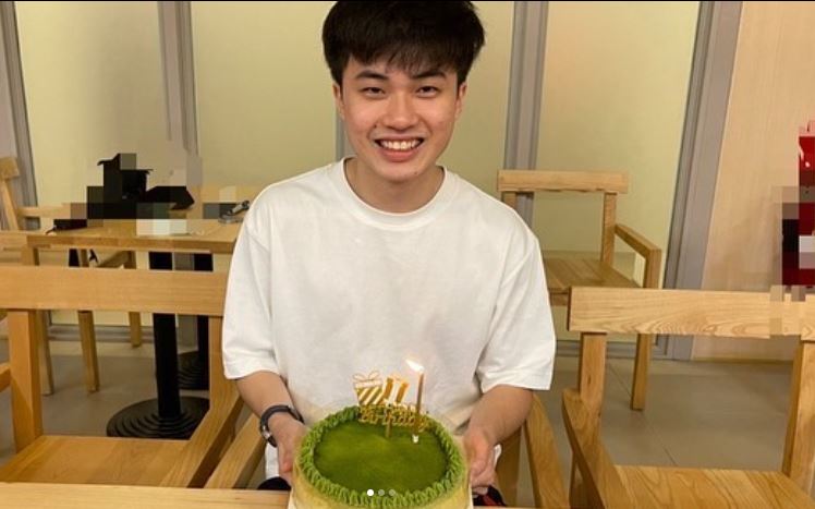 「小林同學」林昀儒昨天過21歲生日。圖／翻攝自Instagram@lin__yun_ju_
