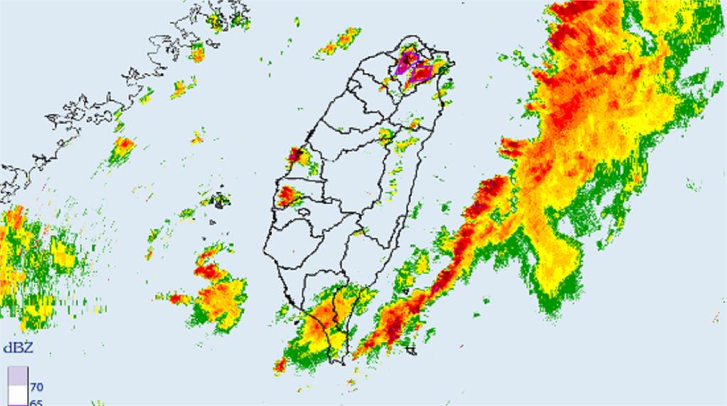 新北、台北午後大雷雨「預計下到3點」！北台灣5縣...