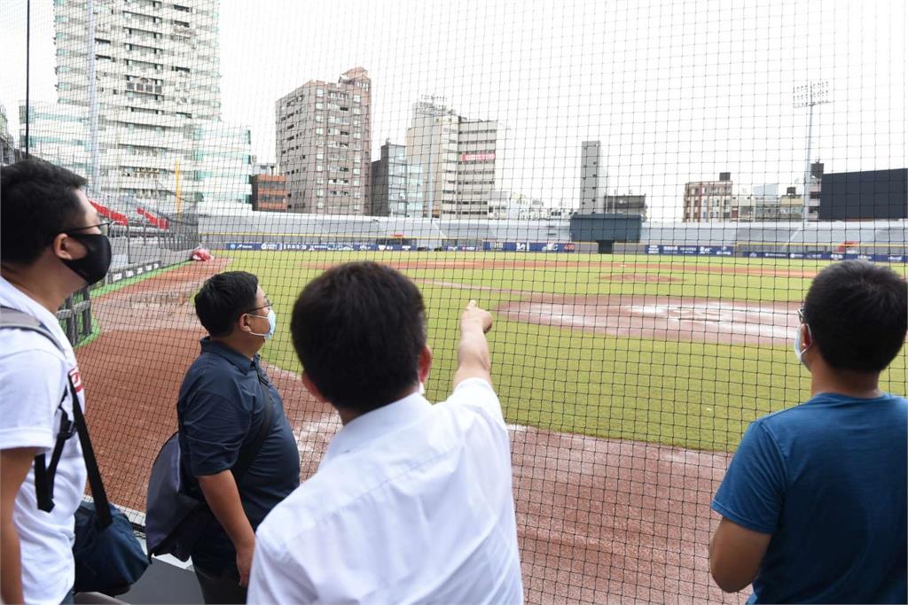 新竹市立棒球場持續改善。圖／新竹市政府