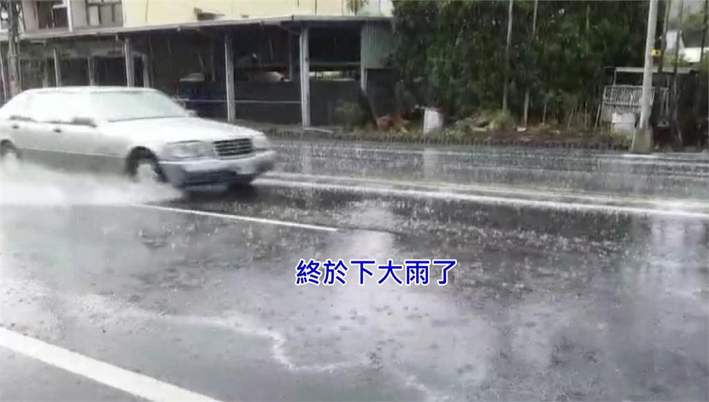 昨南投「豪雨狂炸」全國雨量第4 居民嗨翻