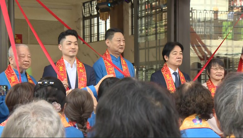 「倒閣說」後首度同台　賴清德、蔣萬安出席宗教活動
