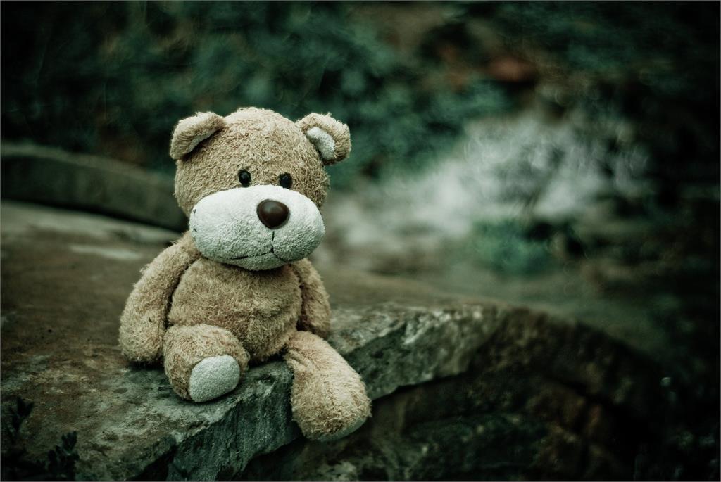烏克蘭女孩在逃離家園時，帶上泰迪熊玩偶，因為想哭的時候可以抱抱它。示意圖／Pexels