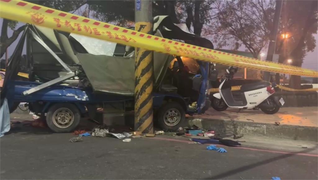 拒檢逃逸釀禍!台南小貨車撞傷5人 最小傷者僅4歲