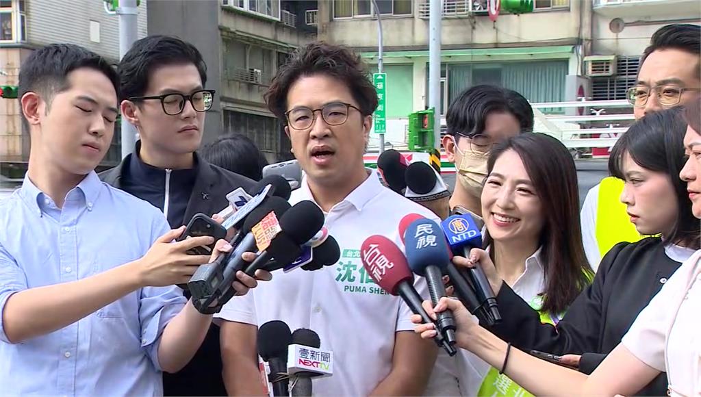 酸北市府「如鬥雞」狂發新聞稿攻擊 沈伯洋：像蔣萬安競總