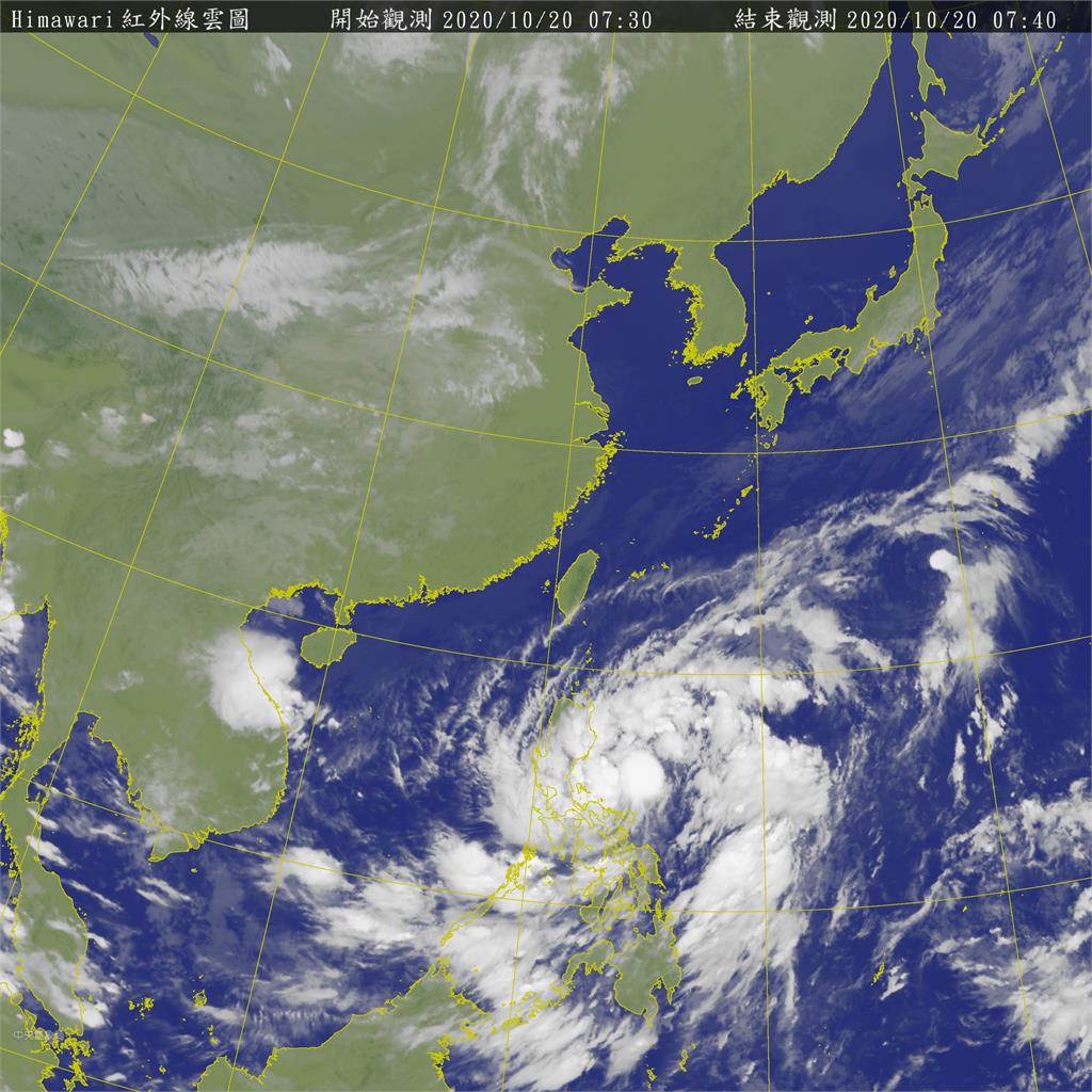 北台灣本週陰雨綿綿。圖：氣象局