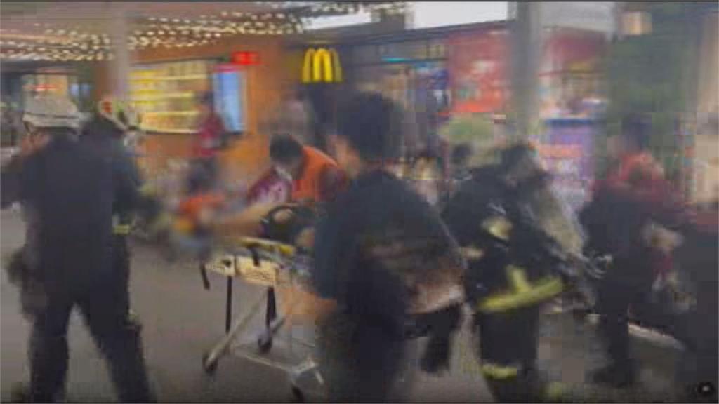 男北車丟煙霧彈再闖中山站持刀攻擊！ 疑已畏罪墜樓