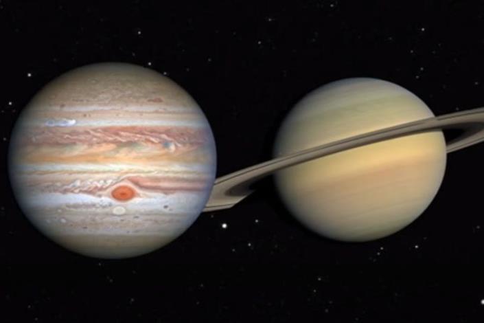 木星重回太陽系行星中衛星數量最多寶座。圖／台北市立天文館提供