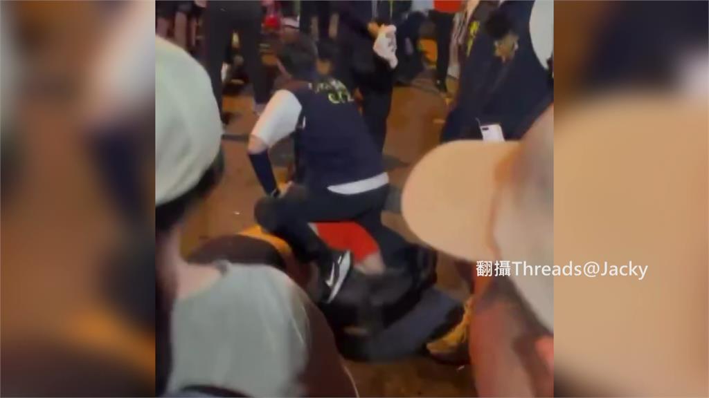 大甲媽祖遶境彰化連爆2起推擠衝突 3警受傷送醫