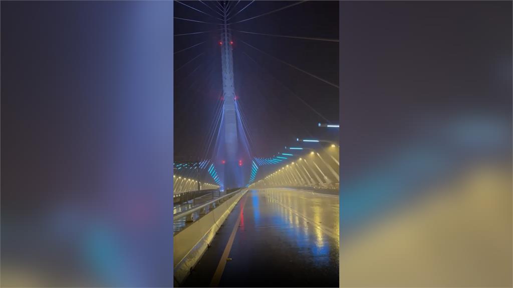 淡江大橋能抗16級風結構穩固 挺過首個颱風民眾可安心使用