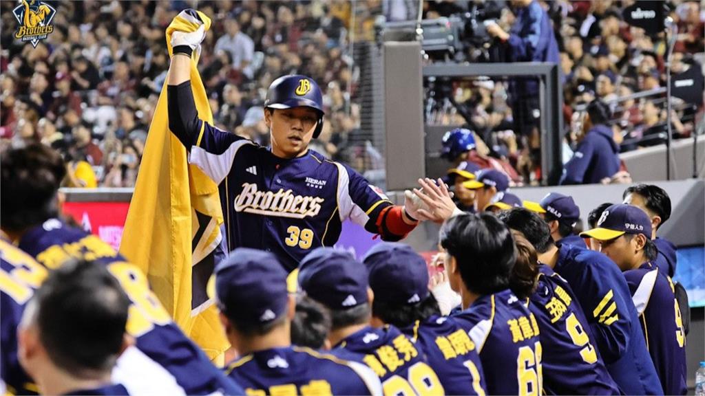 台灣大賽G3兄弟2：0完封桃猿奪首勝。圖／翻攝自Facebook＠兄弟Fans Club