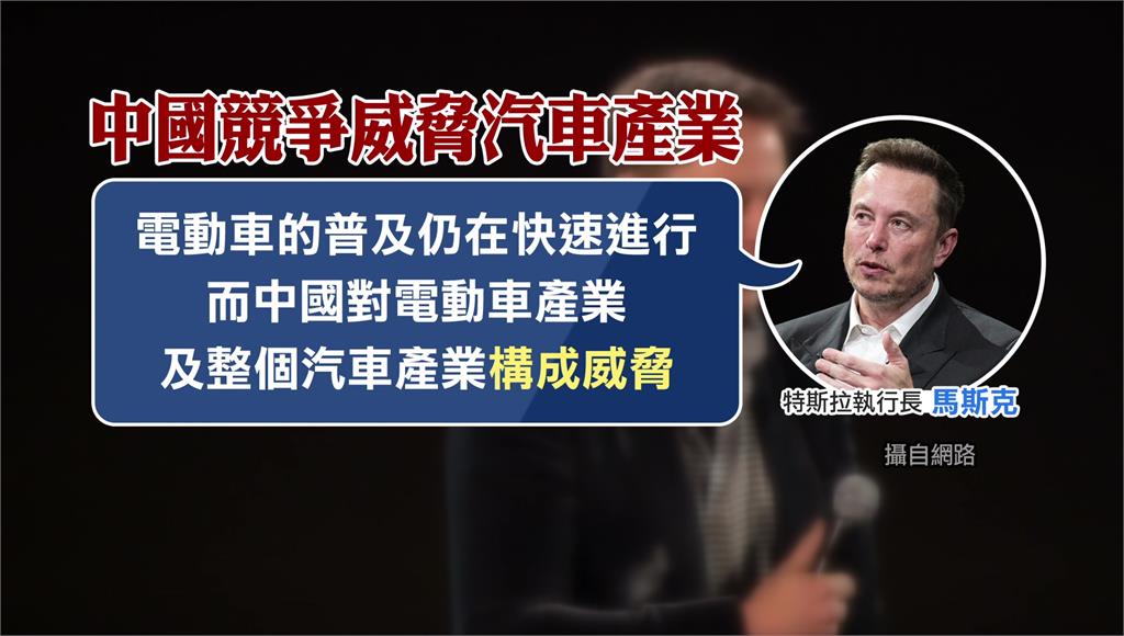 馬斯克表示，中國車市打削價戰，威脅到整個汽車業。圖／非凡新聞