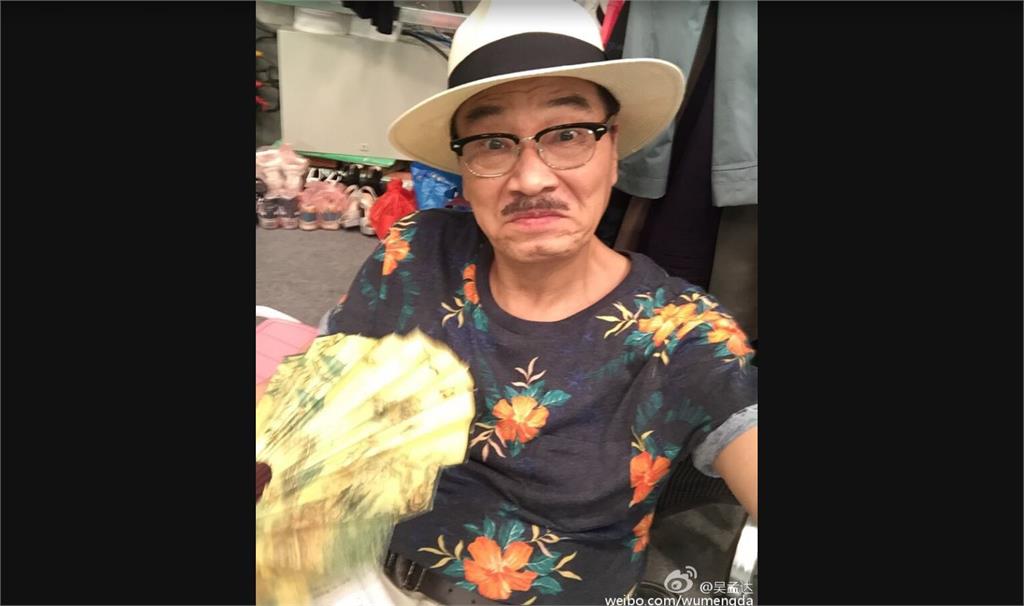 資深香港演員吳孟達27日驚傳病危。圖：翻攝自微博@吳孟達