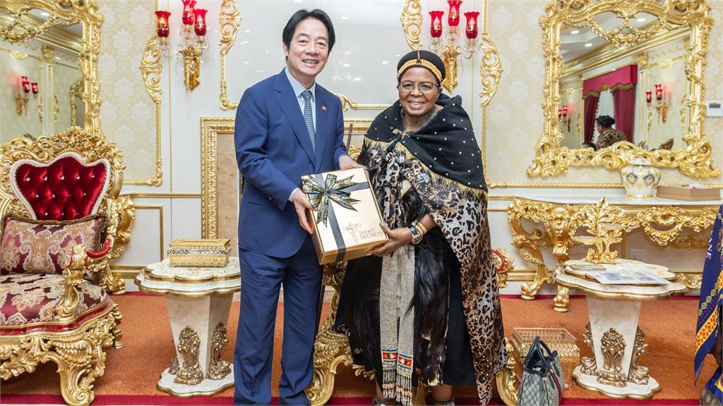 如同回到第二個家般溫暖 賴清德拜會史瓦帝尼王母、參觀國際會議中心