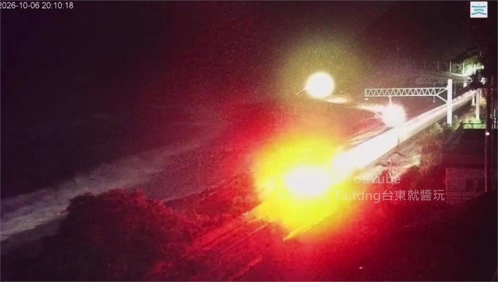台鐵集電弓受損「進隧道驚見火花」！擊中車窗玻璃全碎延誤逾3小時